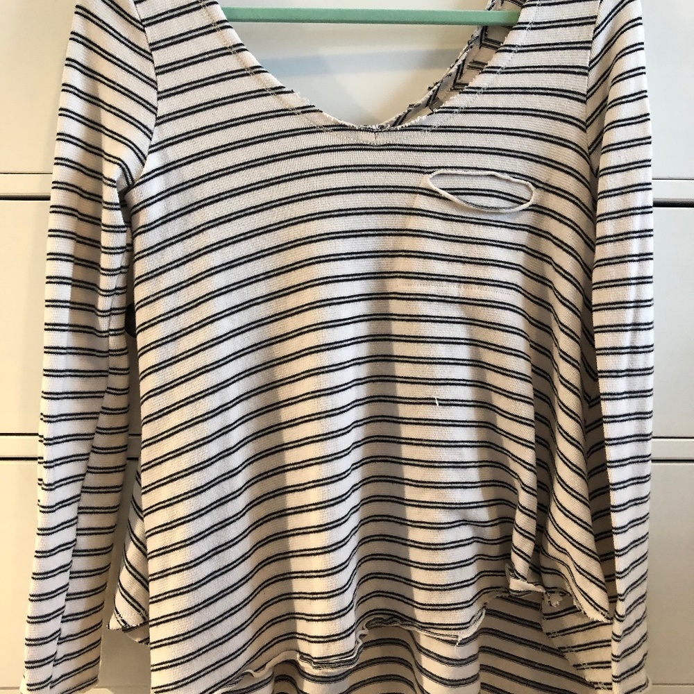 Striped Long Sleeve Shirt